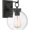 Quoizel Barre 1-Light Grey Outdoor Wall Lantern Sconce BAE8407GK - The ...