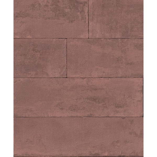 Advantage 8 in. x 10 in. Lanier Oxblood Stone Plank Sample