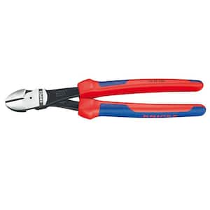 8 in. High Leverage Angled Diagonal Comfort Grip Cutting Pliers