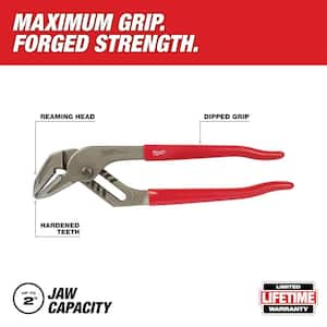 10 in. Dipped Grip Straight Jaw Pliers