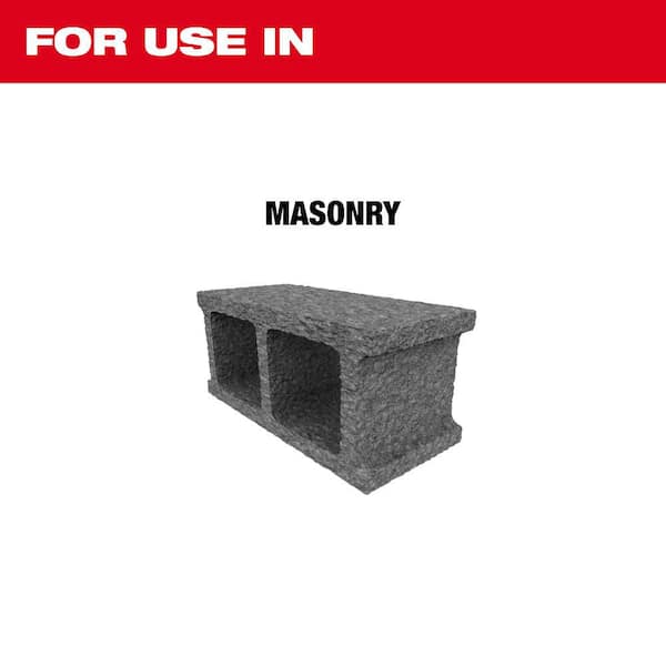 Milwaukee 4 in. x 1/8 in. x 5/8 in. Masonry Cut Off Wheel-Type 1