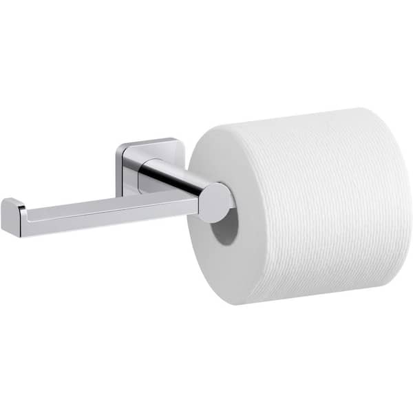 KOHLER Parallel Double Toilet Paper Holder in Polished Chrome