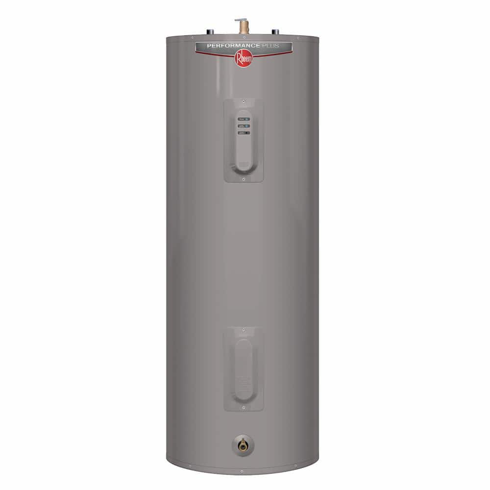 Rheem Performance Plus 40 Gal. 4500-Watt Elements Medium Electric Water ...