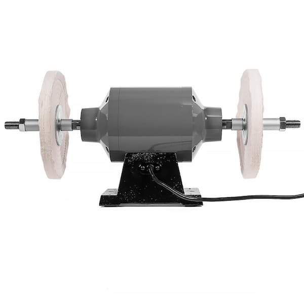 XtremepowerUS 10 in. 1 HP 750-Watt Benchtop Dual Pad Polishing Grinder Buffer