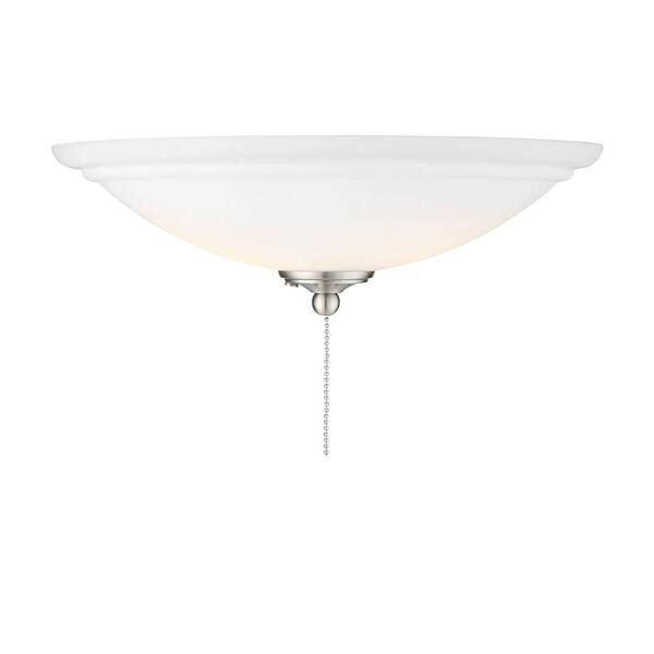 Savoy House 2-Light Fan Light Kit in Brushed Pewter