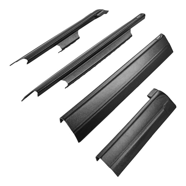 Black Rocker Panel Guard, Compatible with 1999-2006 Chevrolet Silverado Extended Cab, Replacement for 14089 Trail
