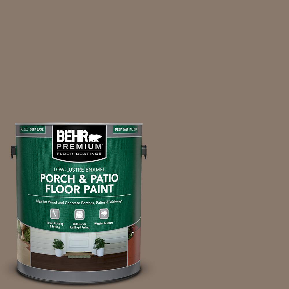 1 gal. #MQ2-38 Grizzly Low-Lustre Enamel Interior/Exterior Porch and Patio Floor Paint price history on PriceWatchPro