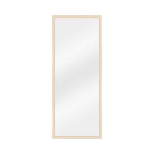 Solar 24 in. x 60 in. Framed LED Wall Mounted Backlit Mirror with Touch On/Off