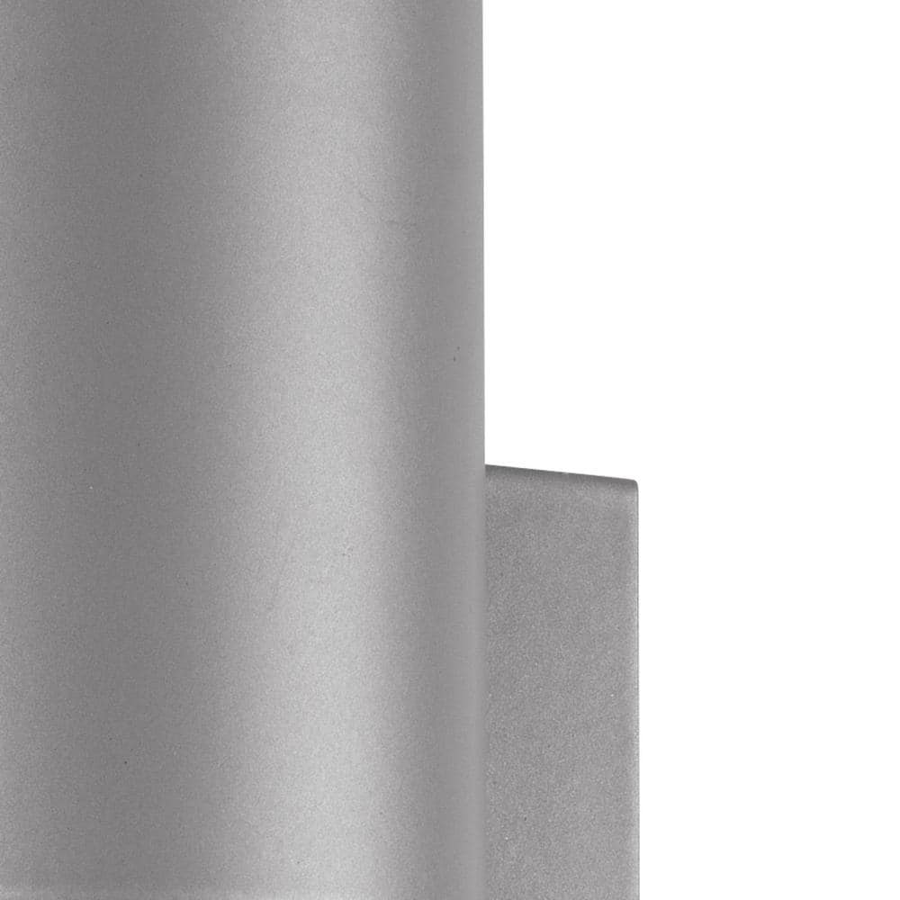 Gray Bronze 20" Outdoor LED Sconce with Clear Glass