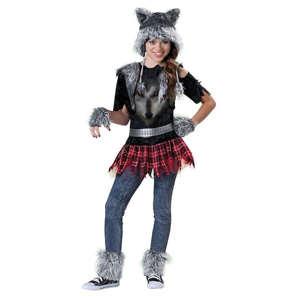 InCharacter Costumes Medium Girls Wear Wolf Kids Costume