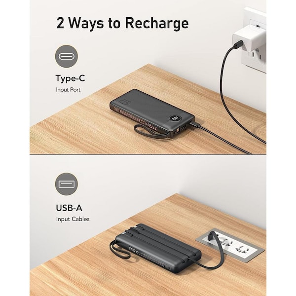 スマホアクセサリー PB2100 Power Bank Amazon.com: IXTECH Portable Power Bank 10000mAh Magnetic Phone
