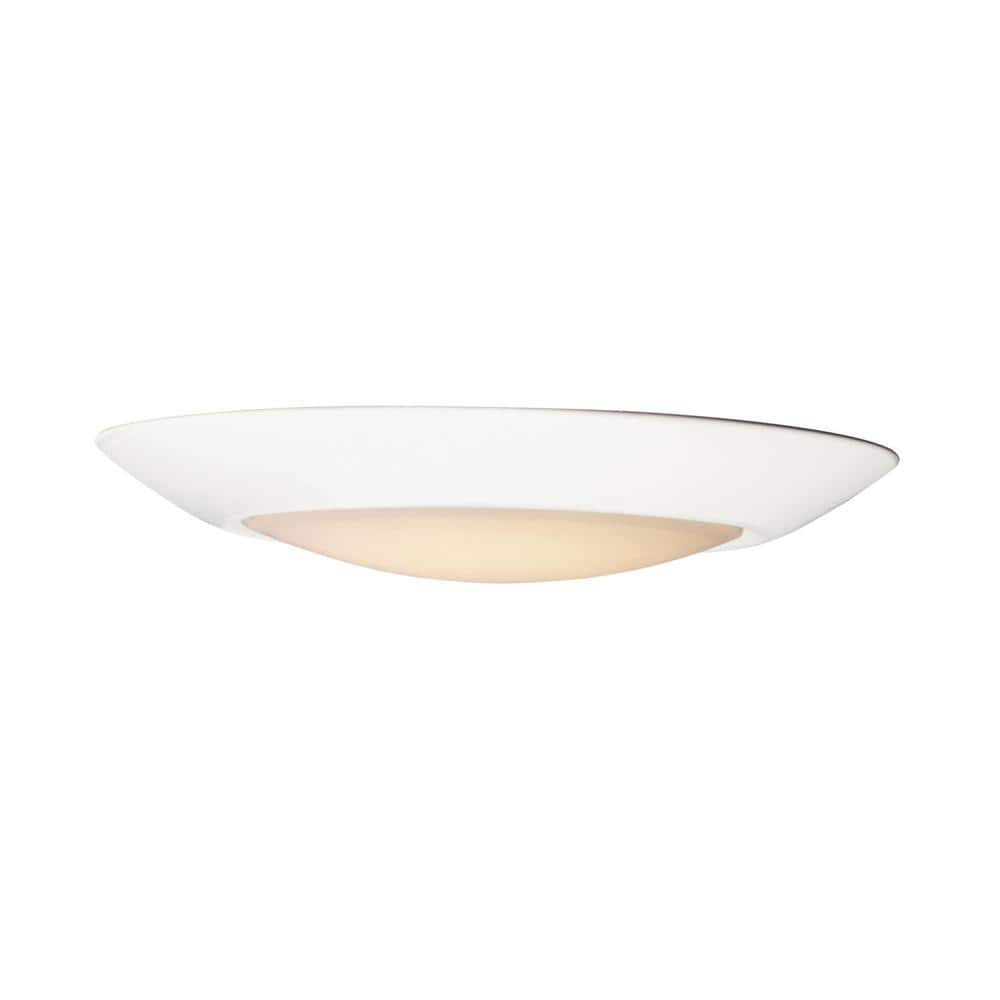 Maxim 57641WTWT 8 in. Diverse White LED Flush Mount Ceiling Light