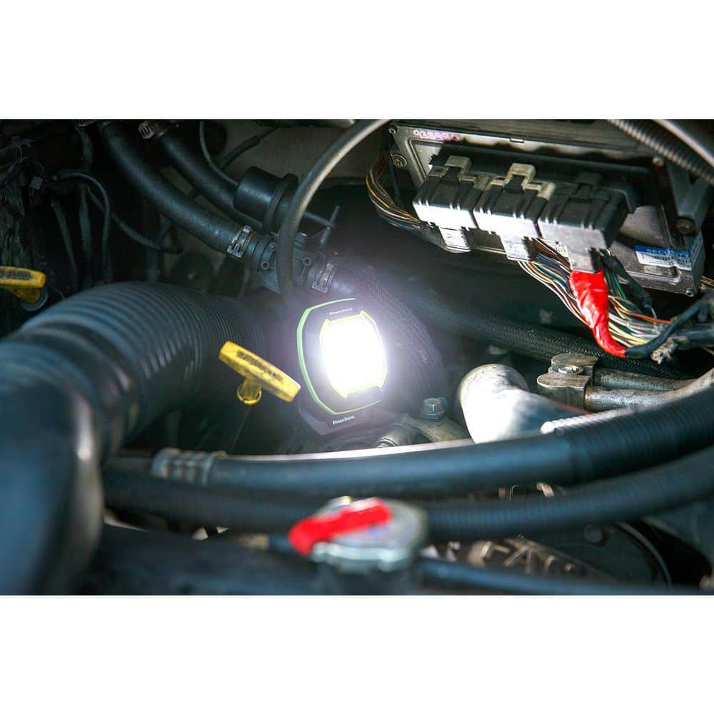 800 Lumen Black Rechargeable LED Spot and Flood Light