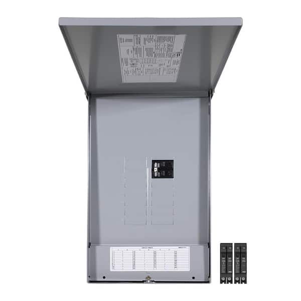 ABB 125 Amp 12-Space 24-Circuit Main Breaker Outdoor Load Center Value Pack (TMQ1212RPA)