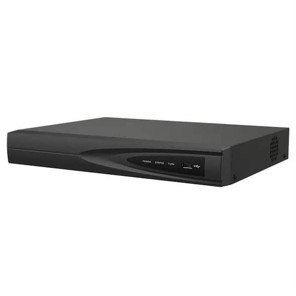 4K DVD Player with 16CH 16PoE Ports, 1 SATA 8TB, 24/7 Recording, AI Motion Detection