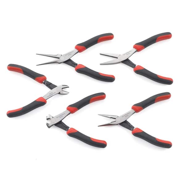GEARWRENCH Dual Material Mixed Mini Plier Set (5-Piece)