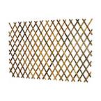 72 in. L x 36 in. H Expandable Bamboo Trellis with Aluminum Rivets