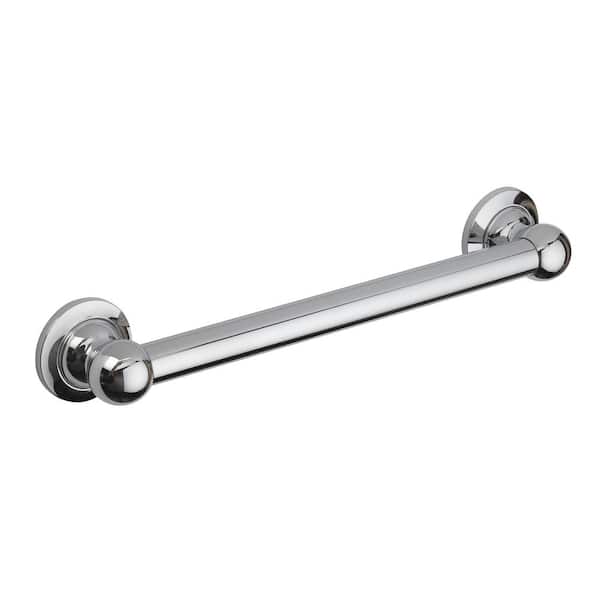 Glacier Bay 32 in. Rounded Style Grab Bar in Chrome
