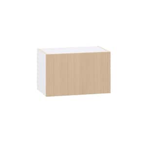 Timberline 24 in W x 14.75 in D x 15 in H Assembled Shaker Wall Bridge Kitchen Cabinet in Mojavi Oak with Lift Up Door