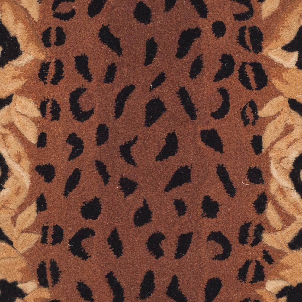 Naples Hand-Tufted Black and Gold Wool Area Rug