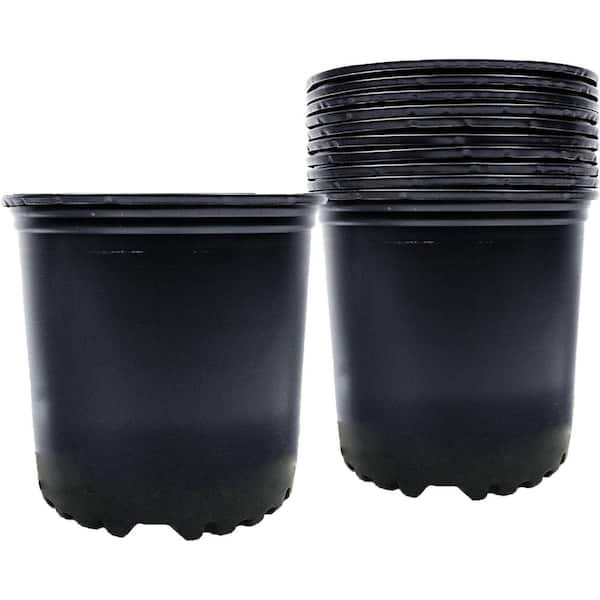 5 Gal 1,2,3 Pro-Cal SZ Trade High Quality Black Plastic Nursery Container POT
