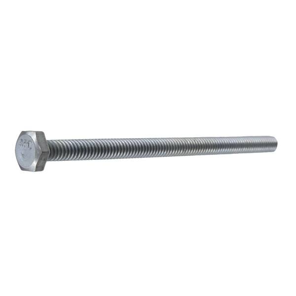 Crown Bolt 1 4 In X 4 1 2 In Zinc Hex Bolt 50 Pack 090 The Home Depot
