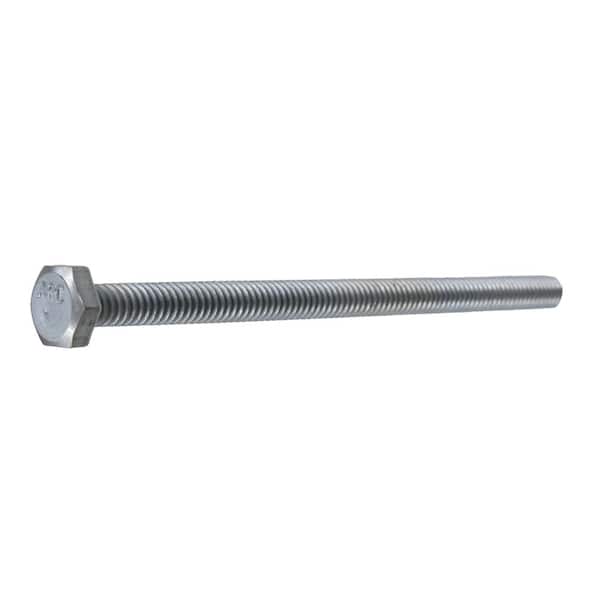 Everbilt 1/4 in.-20 x 4-1/2 in. Zinc Plated Hex Bolt 800666 The Home Depot