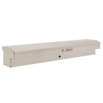 87.25 in. Diamond Plate Aluminum Long Lo-Side Truck Tool Box