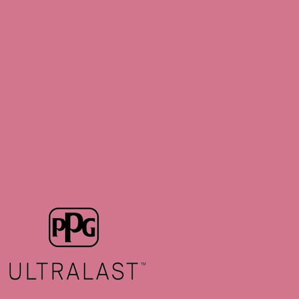 PPG UltraLast 1 qt. #PPG1183-5 Razzberries Matte Interior Paint and Primer