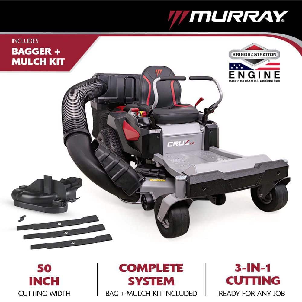 ネバーエンディングマルガリータ Murray Cruz XD 50 in. 22.0 HP Zero Turn Mower with Mulching Kit