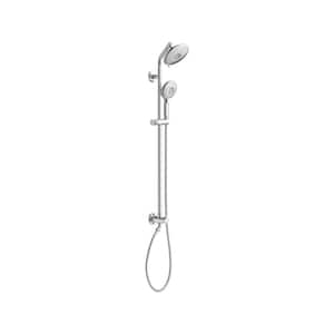 Spectra Versa 4-Spray Round 36 in. Shower System Kit with Hand Shower 1.8 GPM in Polished Chrome