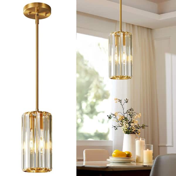 ZHLWIN Home Lighting 1-Light Gold Modern Pendant Light Mini