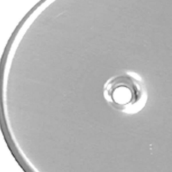 JONES STEPHENS - 8 in. Stainless Steel Cleanout/Extension Cover Wall Mount without Bolt