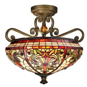 home depot tiffany ceiling light