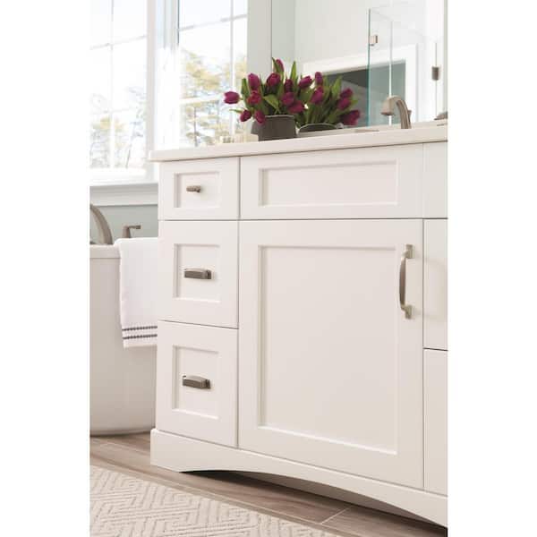 Highland Ridge 5-1/16 in. (128mm) Classic Satin Nickel Arch Cabinet Pull