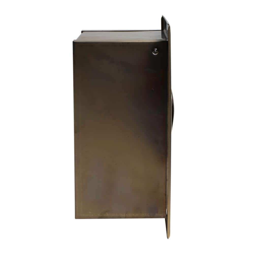 Brushed Gold Stainless Steel Recessed Toilet Paper Holder