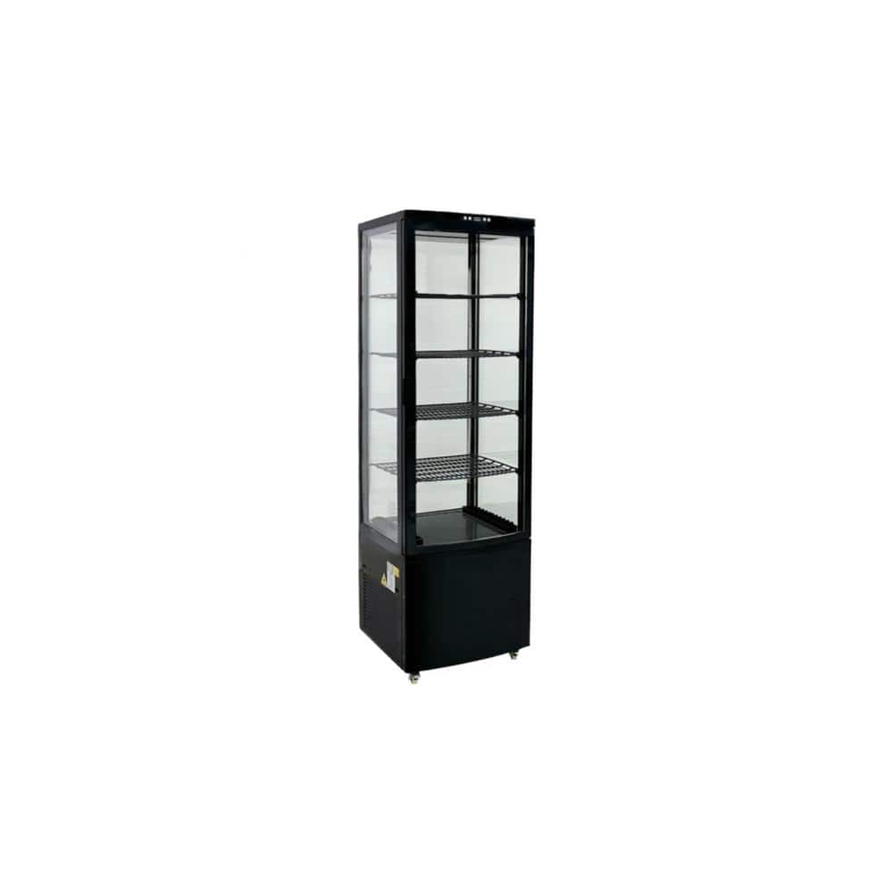 18.3 in. 8.3 cu. ft. NSF Merchandiser Bakery Case Refrigerator Display ECL238 Black