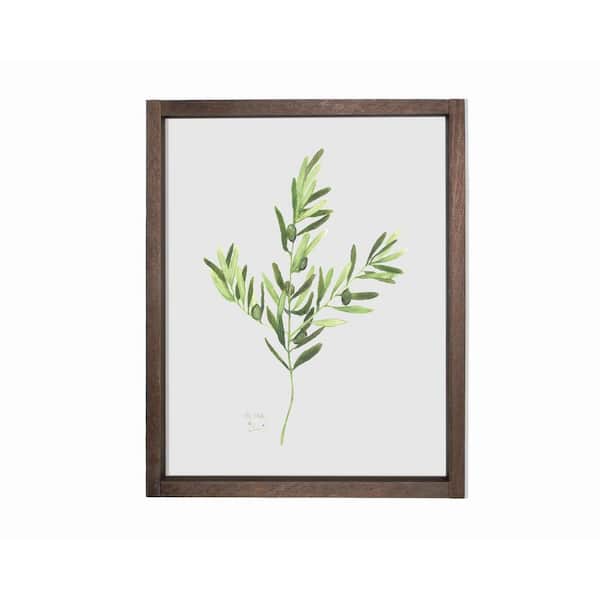 Unbranded Nature's Lace 1 Olive Farmhouse Decorative Sign 11 in. x 14 in.