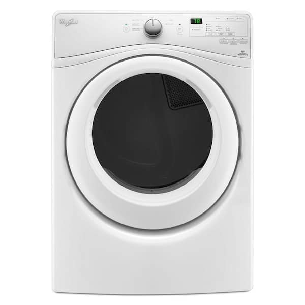 Whirlpool 4.2 cu. ft. Stackable White Compact Front Load Washing Machine with Adaptive Wash Technology, ENERGY STAR
