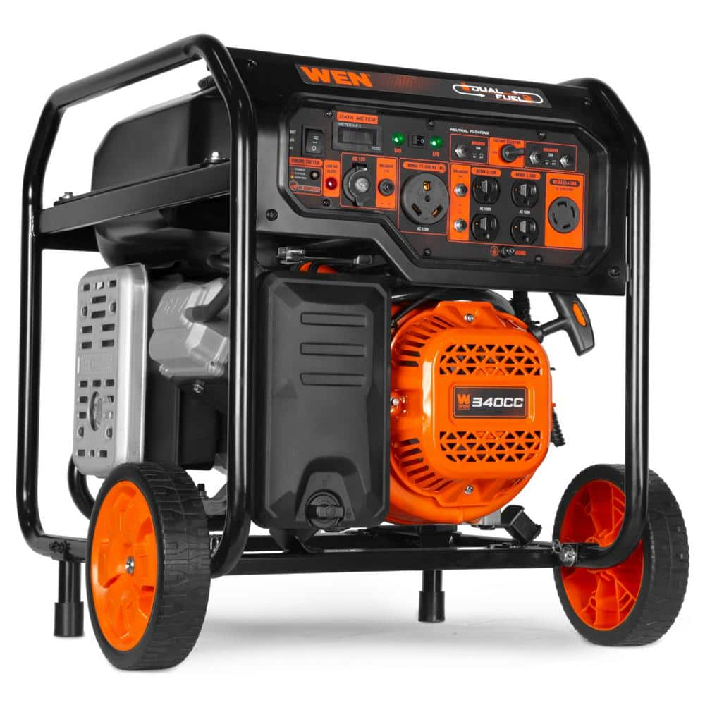 Reviews for WEN 8000-Watt 120V/240V Dual Fuel Gas Portable Generator ...