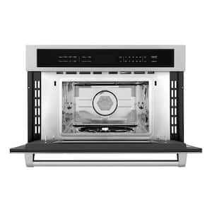 30 in. 1000-Watt Built-In Microwave Oven in Stainless Steel