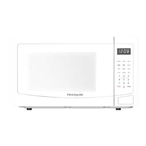 21 in 1.1 cu. ft. Microwave in White