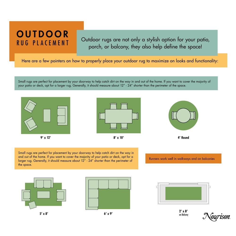 Beige Positano Easy-Care Reversible Outdoor Rug