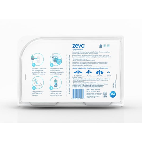 Reviews for ZEVO Flying Insect Trap Starter Kit