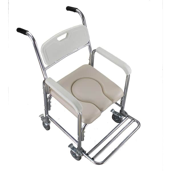 Fiber best sale commode chair