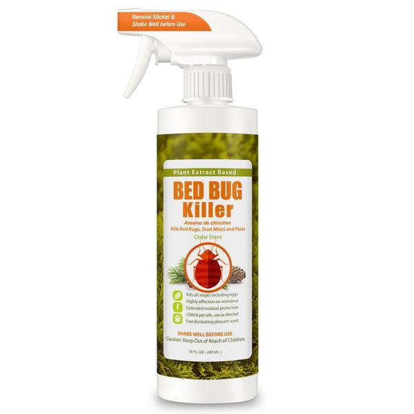 ECOVENGER 16 oz. Natural and NonToxic Bed Bug Killer Spray Bottle 100545095 The Home Depot