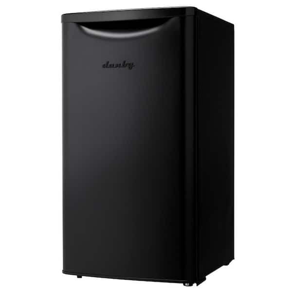 3.3 cu. ft. Retro Mini Fridge in Black without Freezer