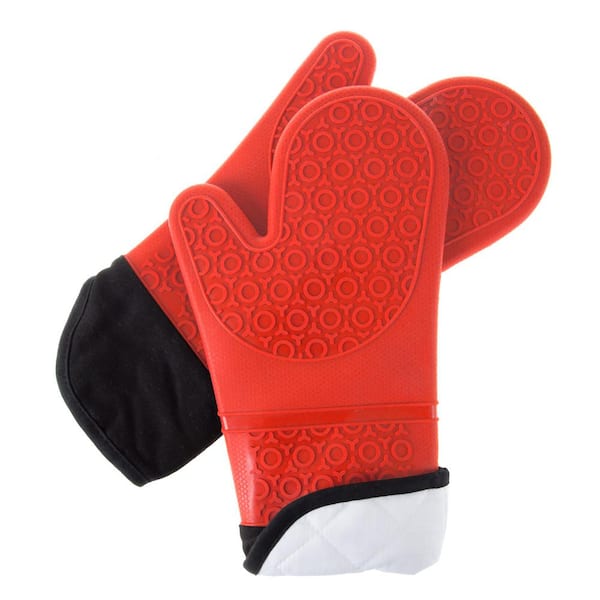 Ayada Red Oven Mitts, 2 Pack