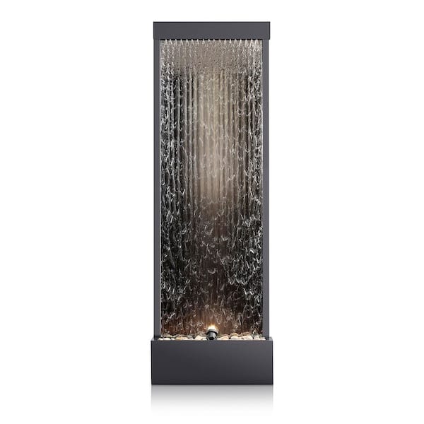山水瀑布72 Alpine Corporation 72 in. Tall Indoor/Outdoor Mirror Zen