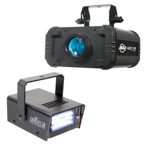 Unbranded H2O IR LED Water Flowing 5 Colors Light Effect with Chauvet Mini Strobe